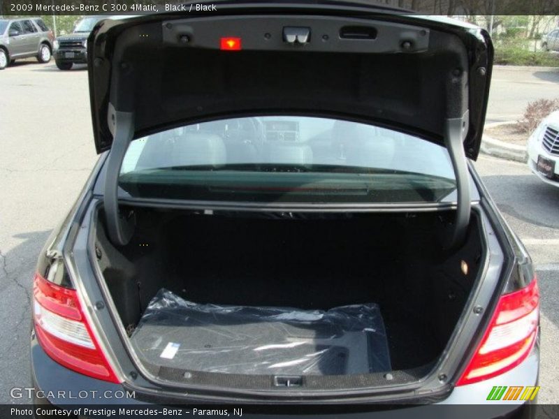 Black / Black 2009 Mercedes-Benz C 300 4Matic