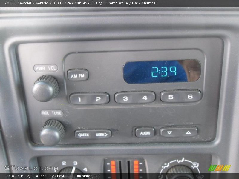 Summit White / Dark Charcoal 2003 Chevrolet Silverado 3500 LS Crew Cab 4x4 Dually