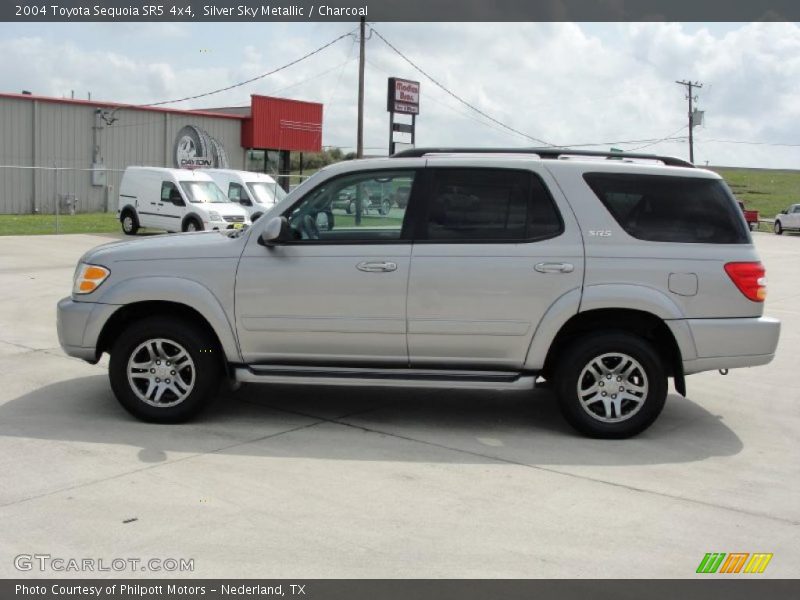 Silver Sky Metallic / Charcoal 2004 Toyota Sequoia SR5 4x4