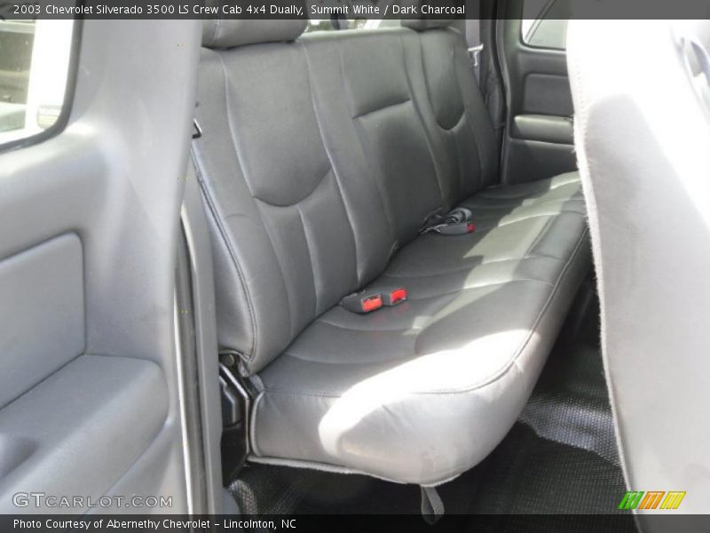 Summit White / Dark Charcoal 2003 Chevrolet Silverado 3500 LS Crew Cab 4x4 Dually