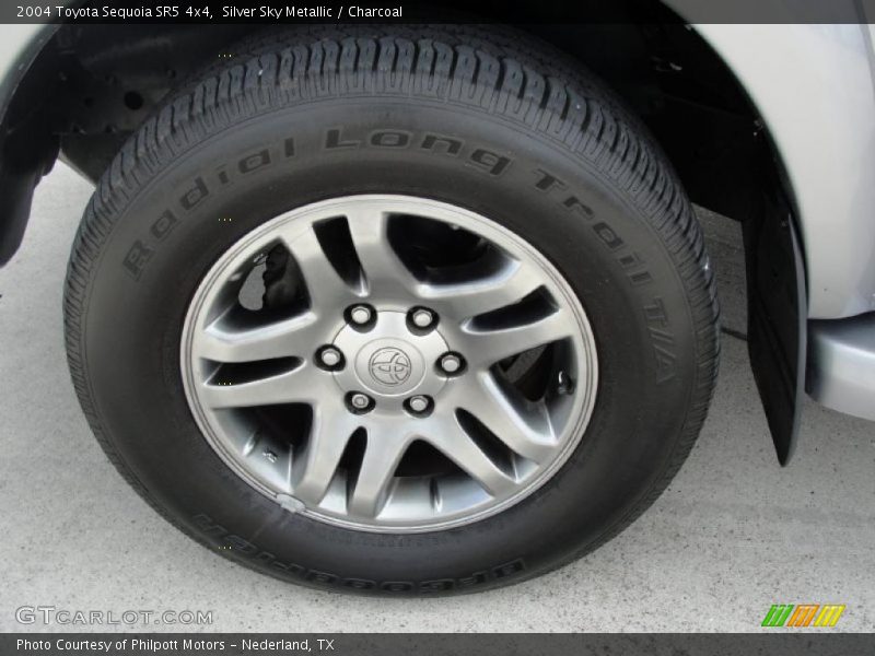 Silver Sky Metallic / Charcoal 2004 Toyota Sequoia SR5 4x4