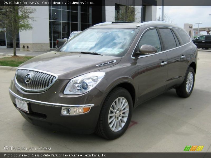 Cocoa Metallic / Cashmere/Cocoa 2010 Buick Enclave CX