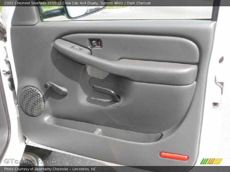 Summit White / Dark Charcoal 2003 Chevrolet Silverado 3500 LS Crew Cab 4x4 Dually