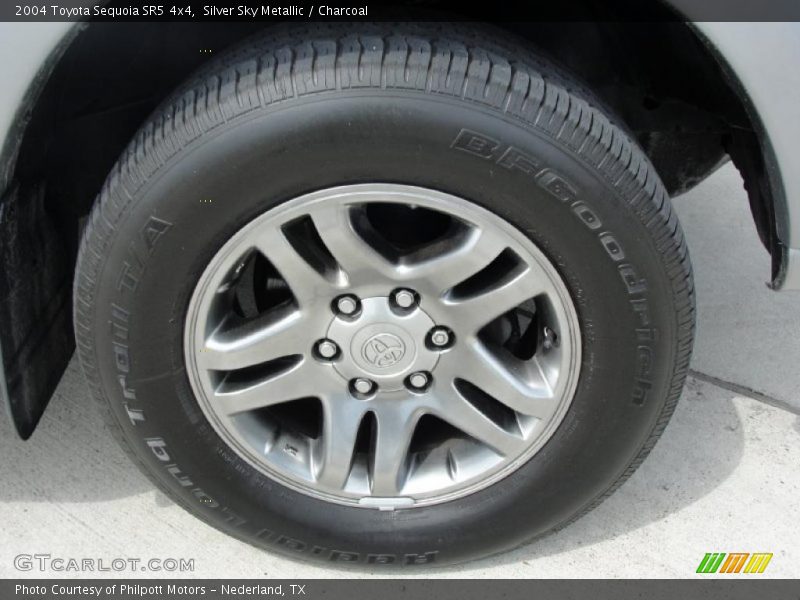 Silver Sky Metallic / Charcoal 2004 Toyota Sequoia SR5 4x4