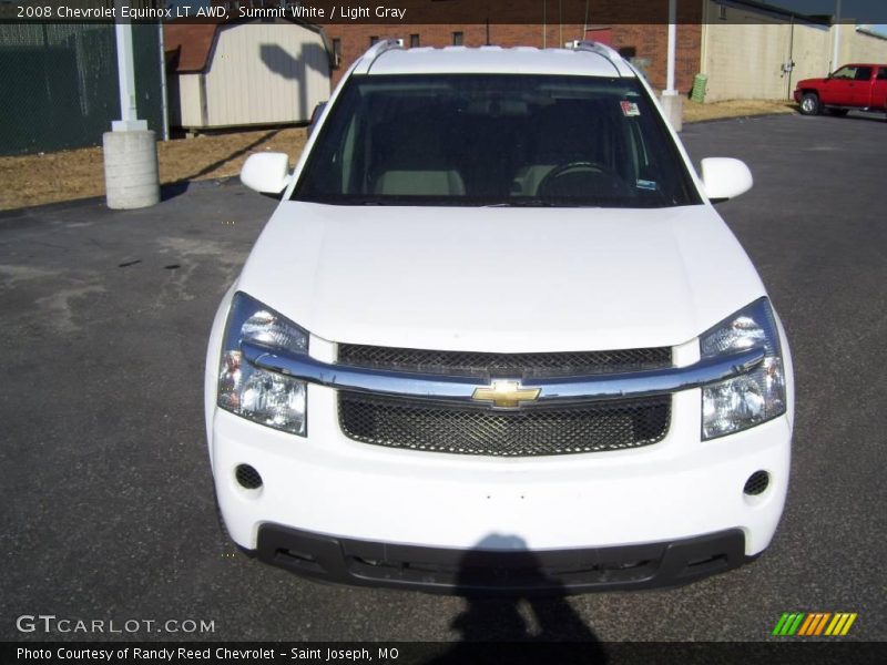 Summit White / Light Gray 2008 Chevrolet Equinox LT AWD
