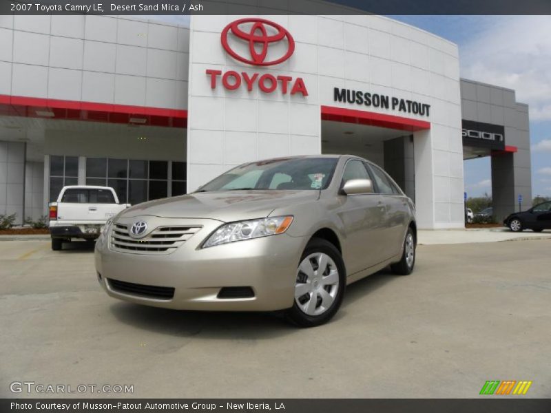 Desert Sand Mica / Ash 2007 Toyota Camry LE