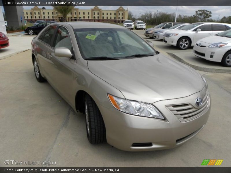 Desert Sand Mica / Ash 2007 Toyota Camry LE