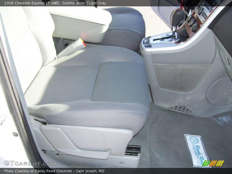 Summit White / Light Gray 2008 Chevrolet Equinox LT AWD