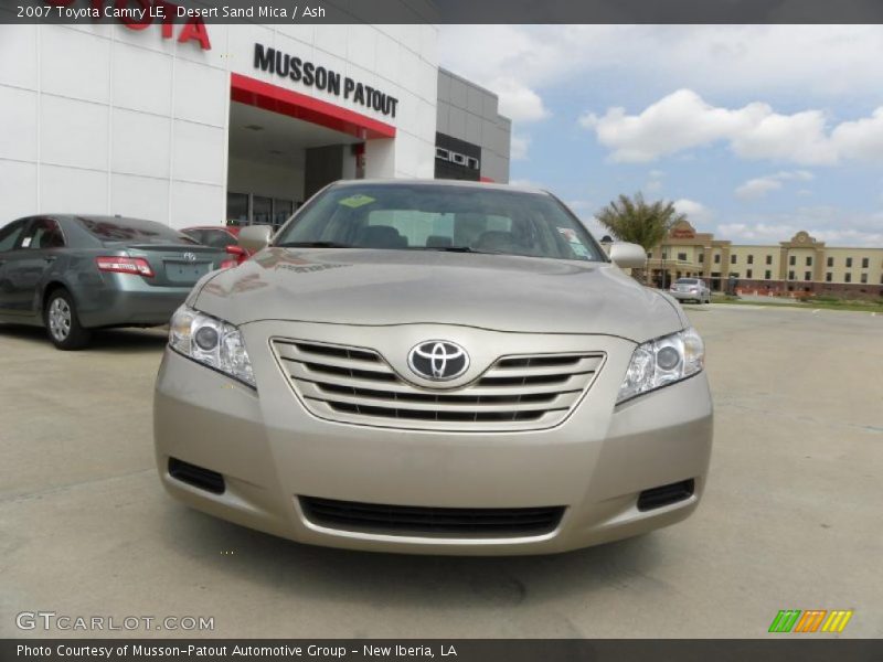 Desert Sand Mica / Ash 2007 Toyota Camry LE
