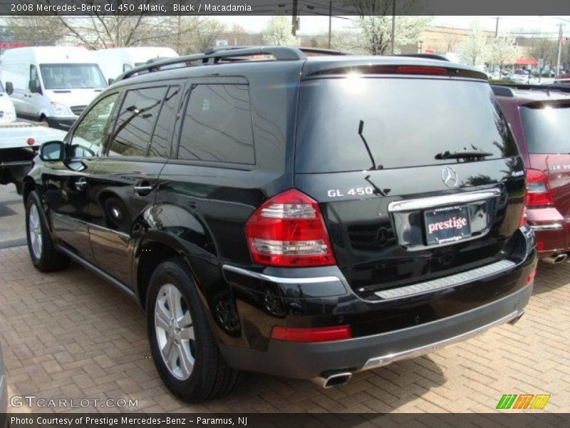 Black / Macadamia 2008 Mercedes-Benz GL 450 4Matic