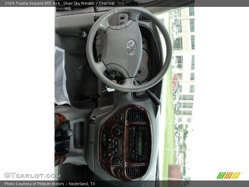 Silver Sky Metallic / Charcoal 2004 Toyota Sequoia SR5 4x4