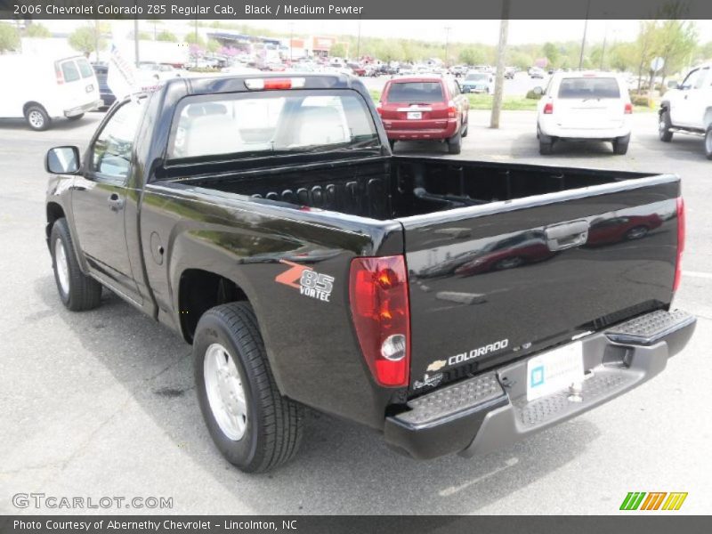 Black / Medium Pewter 2006 Chevrolet Colorado Z85 Regular Cab