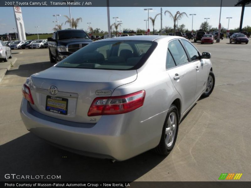 Titanium Metallic / Ash 2007 Toyota Camry LE
