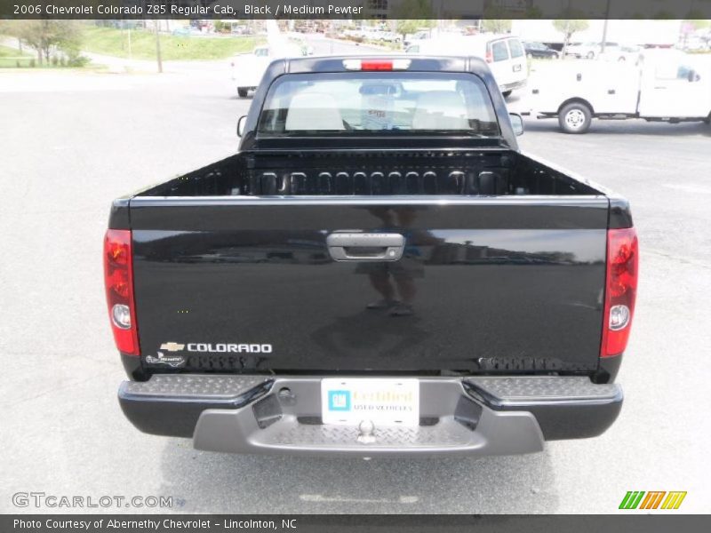 Black / Medium Pewter 2006 Chevrolet Colorado Z85 Regular Cab