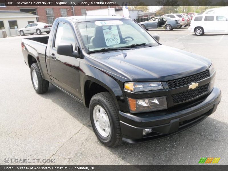 Black / Medium Pewter 2006 Chevrolet Colorado Z85 Regular Cab