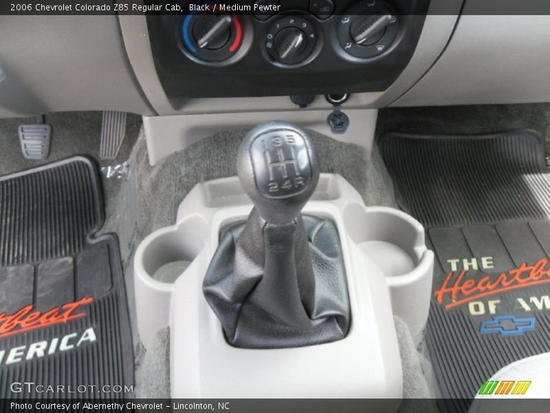 Black / Medium Pewter 2006 Chevrolet Colorado Z85 Regular Cab