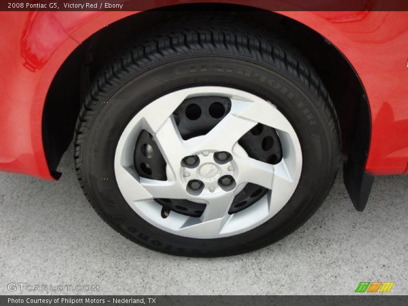 Victory Red / Ebony 2008 Pontiac G5