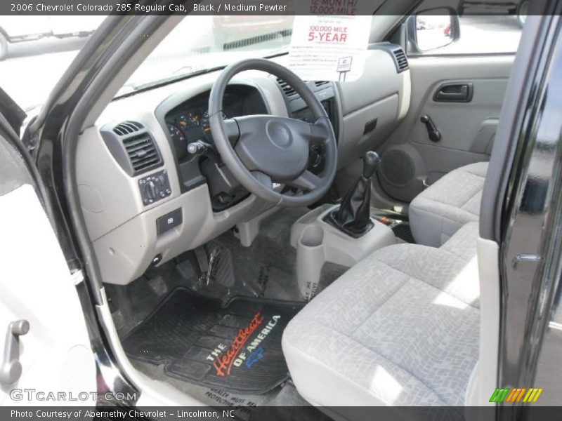 Black / Medium Pewter 2006 Chevrolet Colorado Z85 Regular Cab