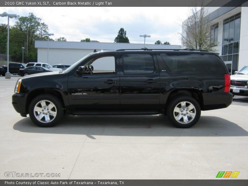 Carbon Black Metallic / Light Tan 2010 GMC Yukon XL SLT
