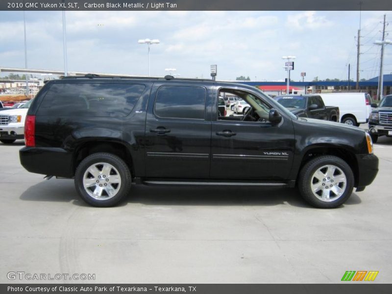 Carbon Black Metallic / Light Tan 2010 GMC Yukon XL SLT