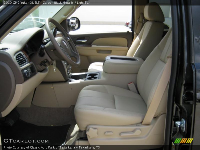 Carbon Black Metallic / Light Tan 2010 GMC Yukon XL SLT