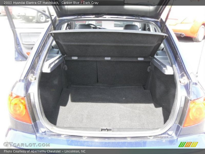 Carbon Blue / Dark Gray 2003 Hyundai Elantra GT Hatchback