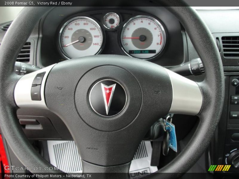 Victory Red / Ebony 2008 Pontiac G5