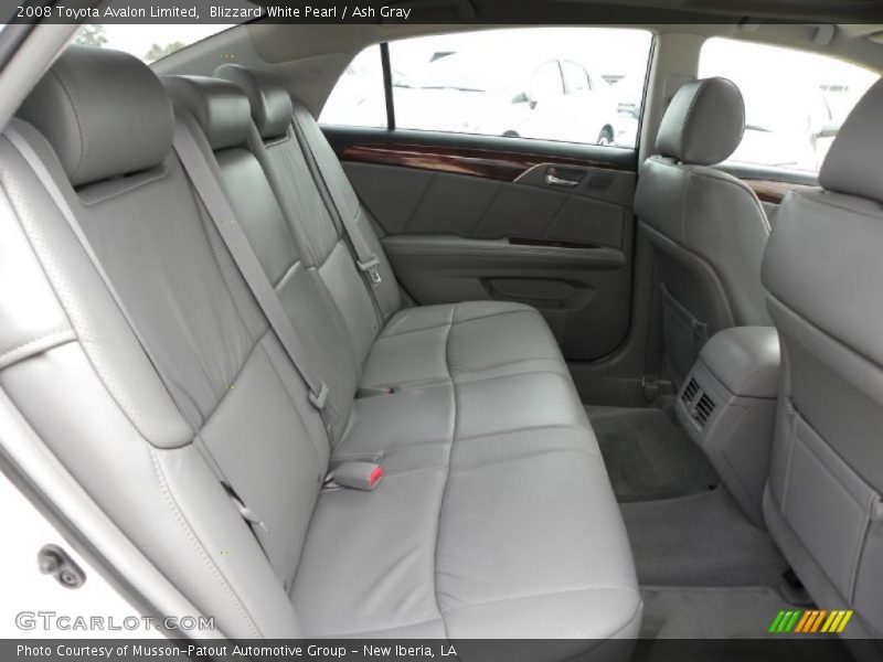 Blizzard White Pearl / Ash Gray 2008 Toyota Avalon Limited