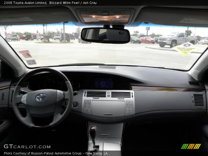 Blizzard White Pearl / Ash Gray 2008 Toyota Avalon Limited