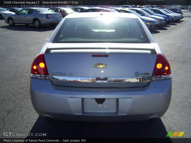 Silverstone Metallic / Gray 2008 Chevrolet Impala LT