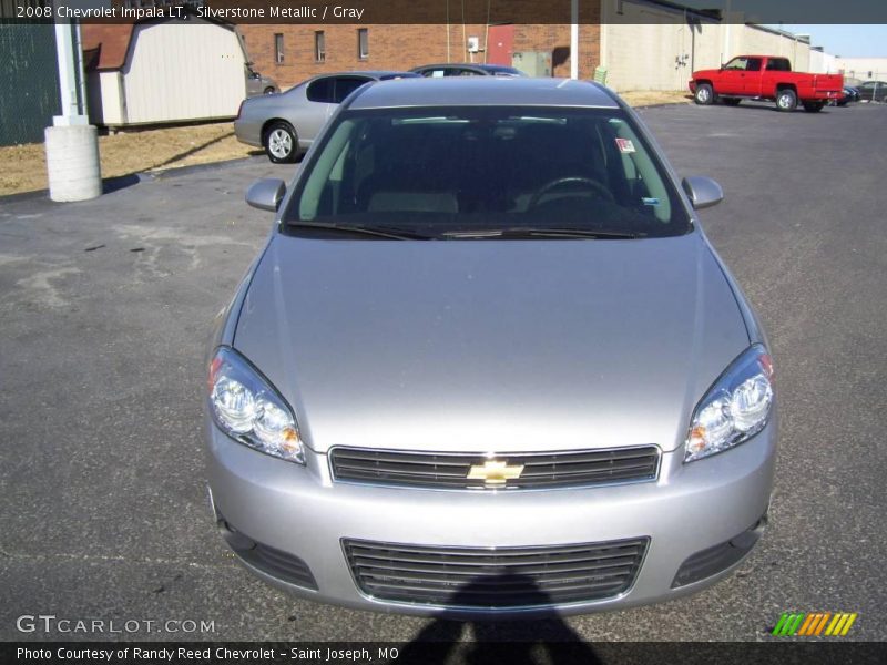 Silverstone Metallic / Gray 2008 Chevrolet Impala LT