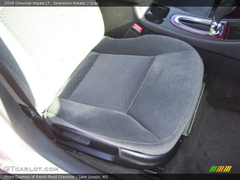 Silverstone Metallic / Gray 2008 Chevrolet Impala LT