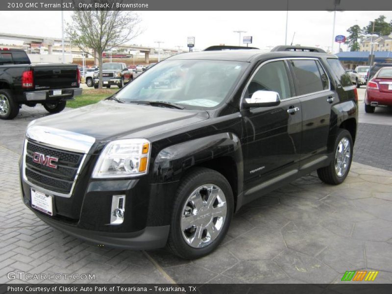 Onyx Black / Brownstone 2010 GMC Terrain SLT