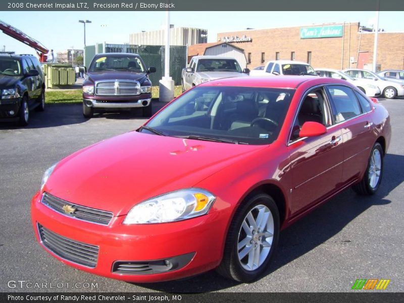 Precision Red / Ebony Black 2008 Chevrolet Impala LTZ