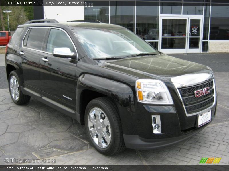 Onyx Black / Brownstone 2010 GMC Terrain SLT