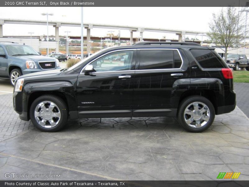 Onyx Black / Brownstone 2010 GMC Terrain SLT