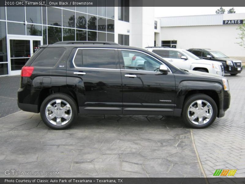 Onyx Black / Brownstone 2010 GMC Terrain SLT