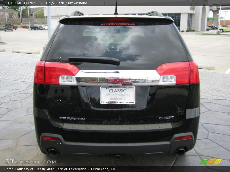 Onyx Black / Brownstone 2010 GMC Terrain SLT