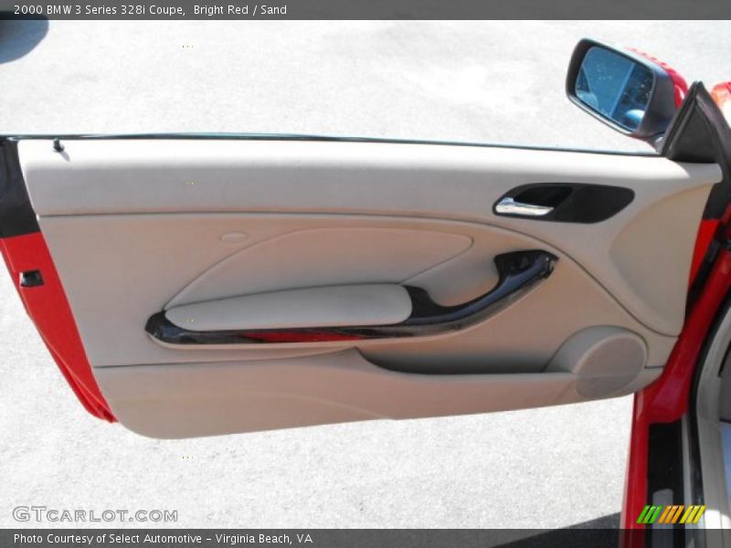 Bright Red / Sand 2000 BMW 3 Series 328i Coupe