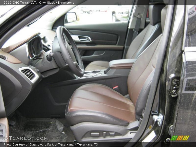Onyx Black / Brownstone 2010 GMC Terrain SLT