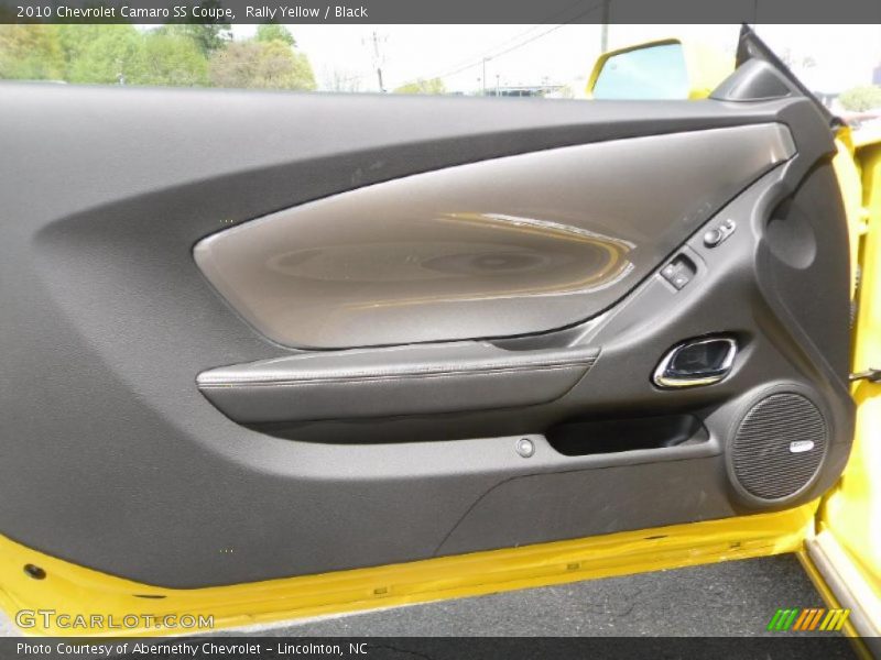 Rally Yellow / Black 2010 Chevrolet Camaro SS Coupe
