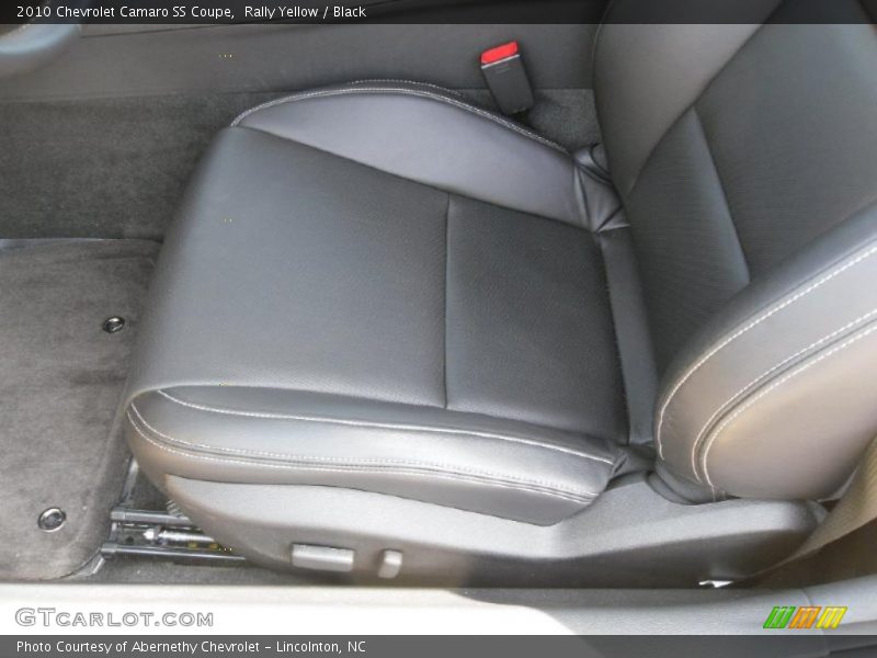 Rally Yellow / Black 2010 Chevrolet Camaro SS Coupe