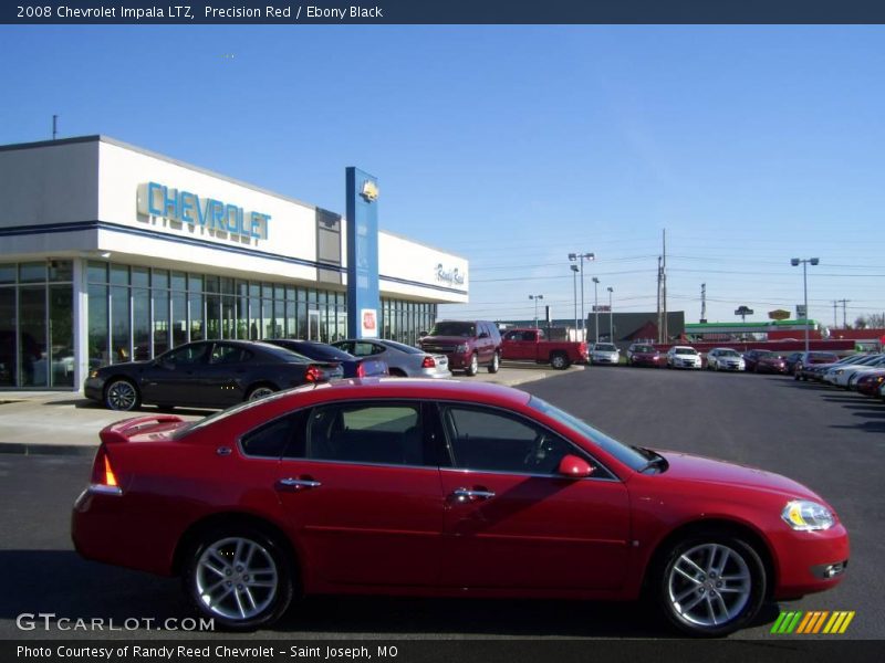 Precision Red / Ebony Black 2008 Chevrolet Impala LTZ