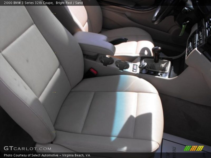 Bright Red / Sand 2000 BMW 3 Series 328i Coupe