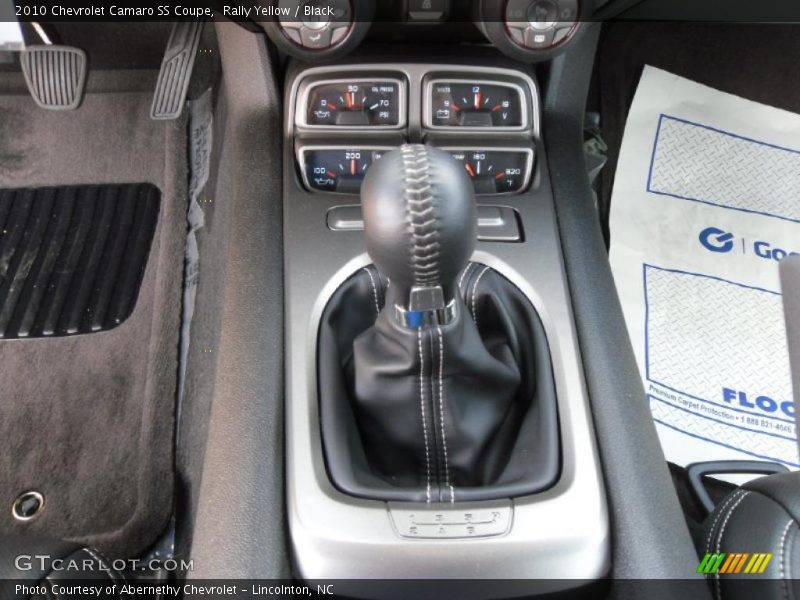 Rally Yellow / Black 2010 Chevrolet Camaro SS Coupe