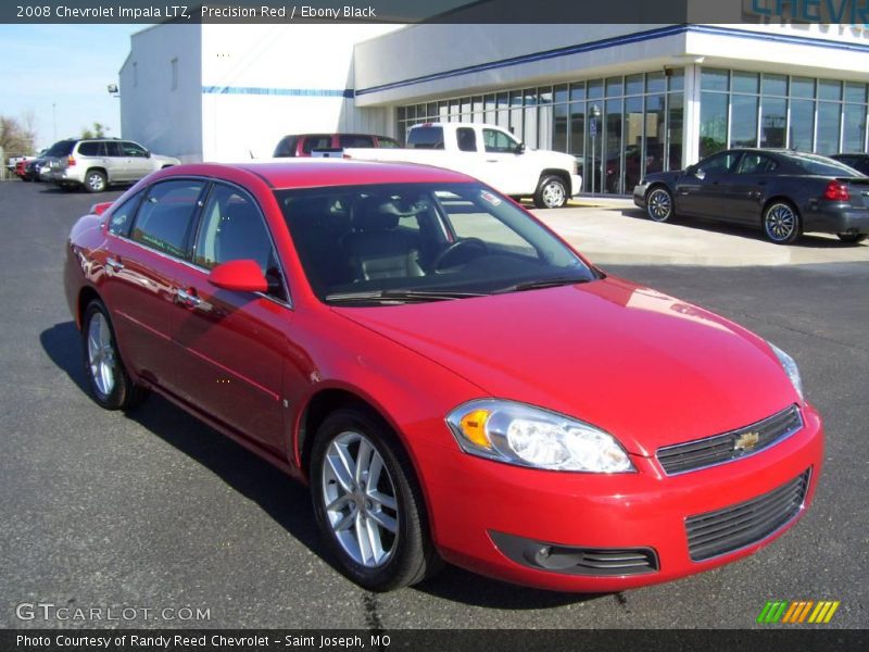 Precision Red / Ebony Black 2008 Chevrolet Impala LTZ