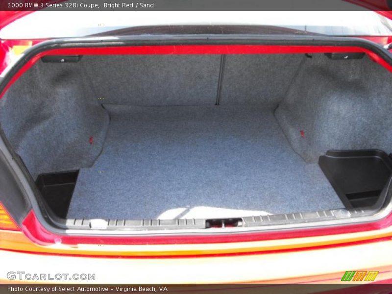  2000 3 Series 328i Coupe Trunk