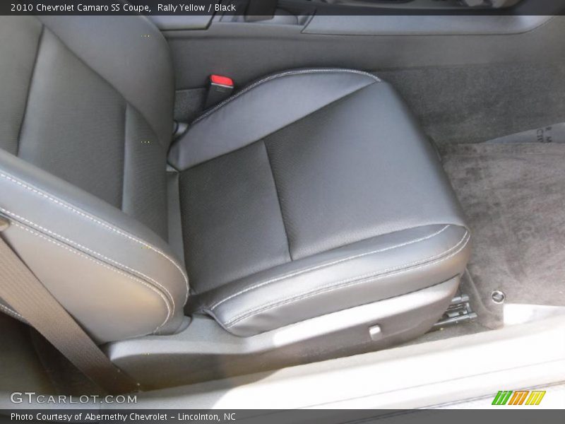 Rally Yellow / Black 2010 Chevrolet Camaro SS Coupe