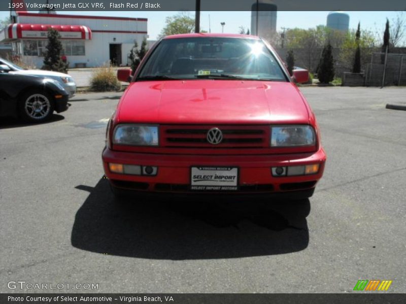 Flash Red / Black 1995 Volkswagen Jetta GLX VR6