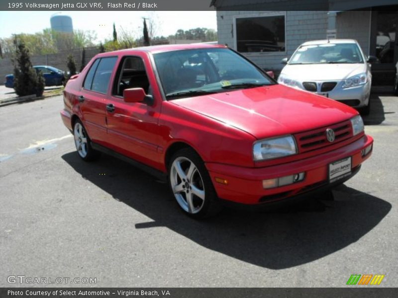Flash Red / Black 1995 Volkswagen Jetta GLX VR6